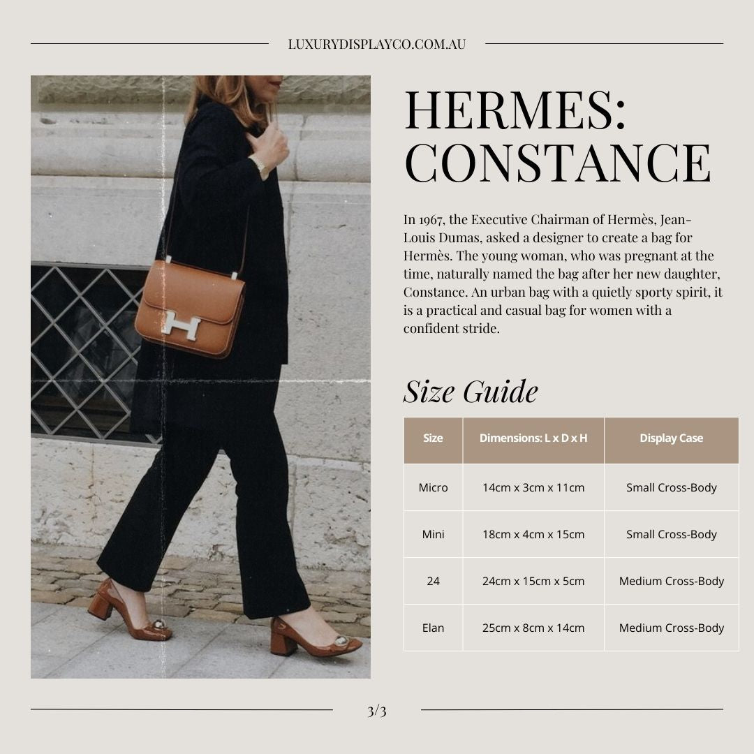 Hermes Constance Size