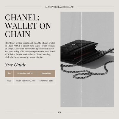 Chanel Wallet On Chain Handbag Storage Size Guide