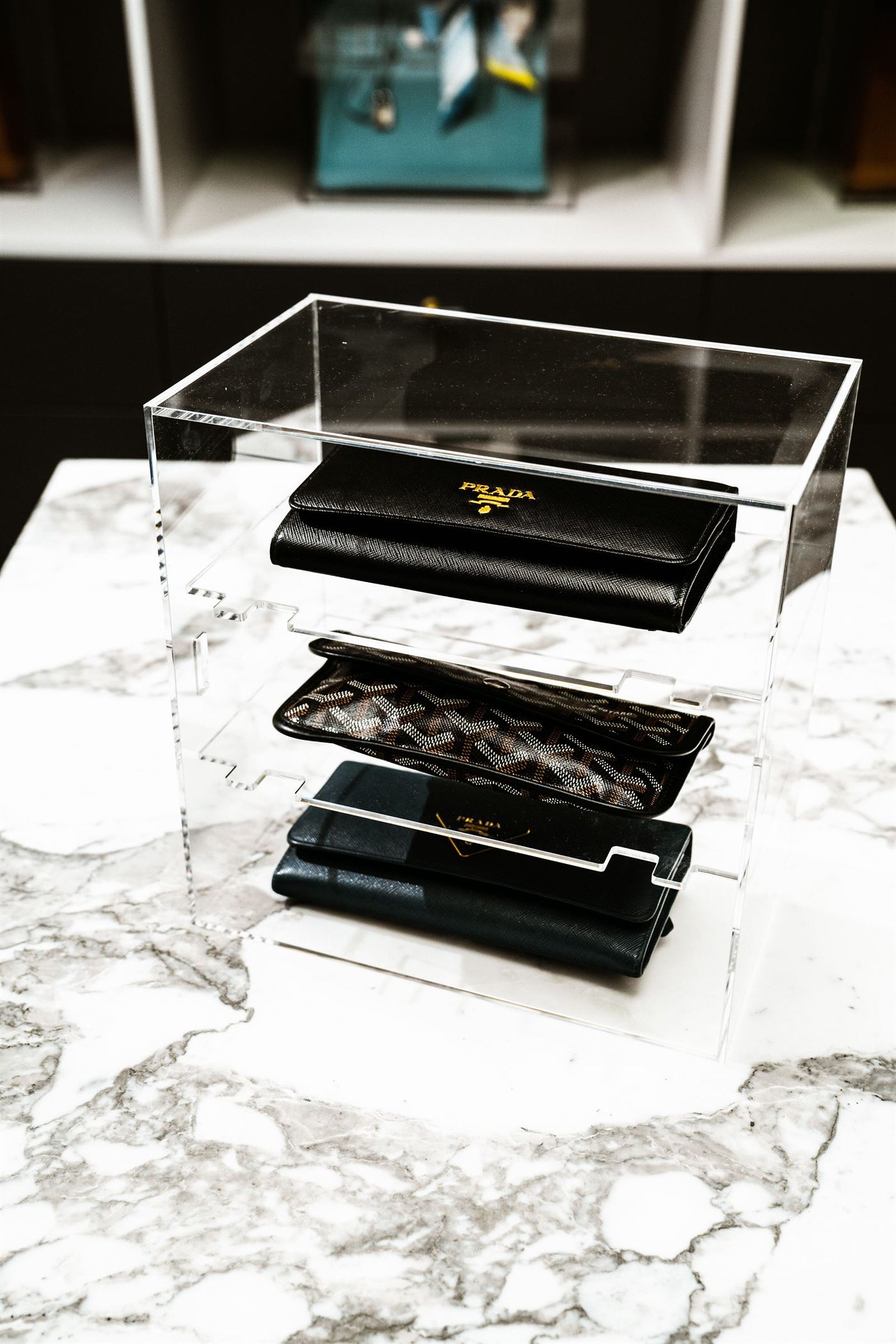 Wallet Multi - 26cm Handbag Display Case – Luxury Display Co - Designer ...